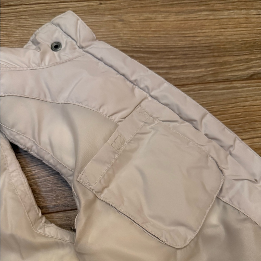 GAP Cream Puffer Vest Girls Large EUC - Picture 7 of 9